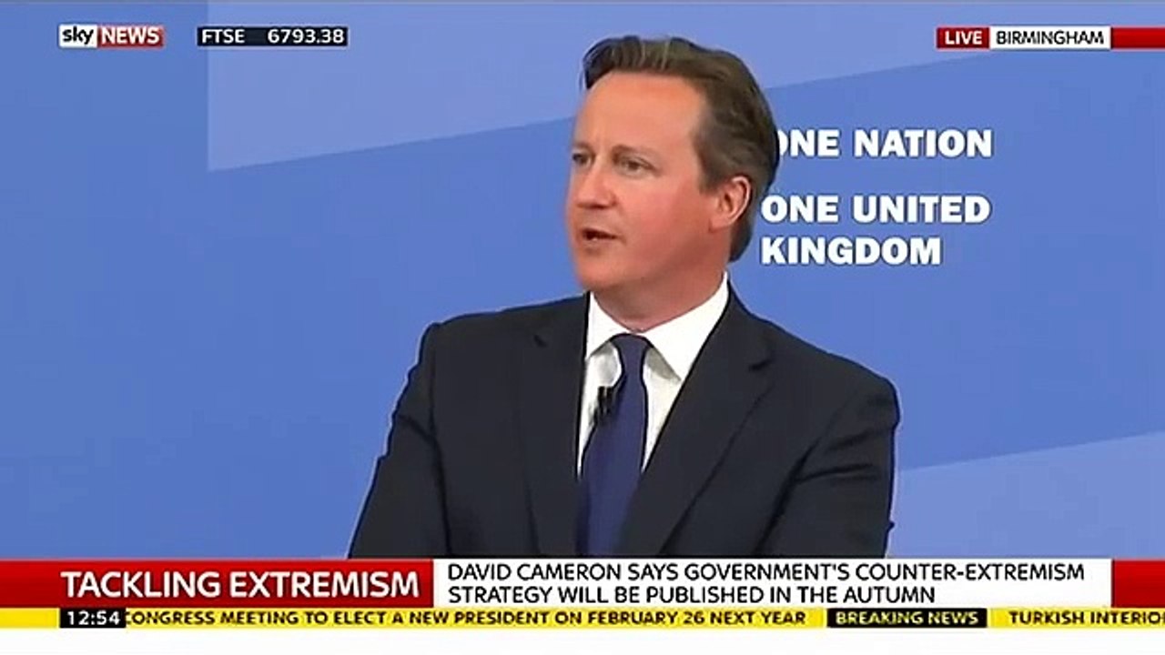 David Cameron Warns Young People 'Islamic State Will Use You'