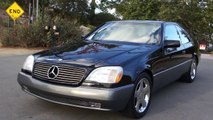 W140 mercedes Benz S500 Coupe S600 2 Owner CL500 500 600 CL S Class
