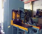 Hydraulic Press for embossing aluminium Sheets