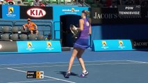 Sharapova vs Kvitova Australian Open 2012 Highlights