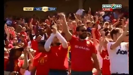 Manchester United  3-1 Barcelona FC