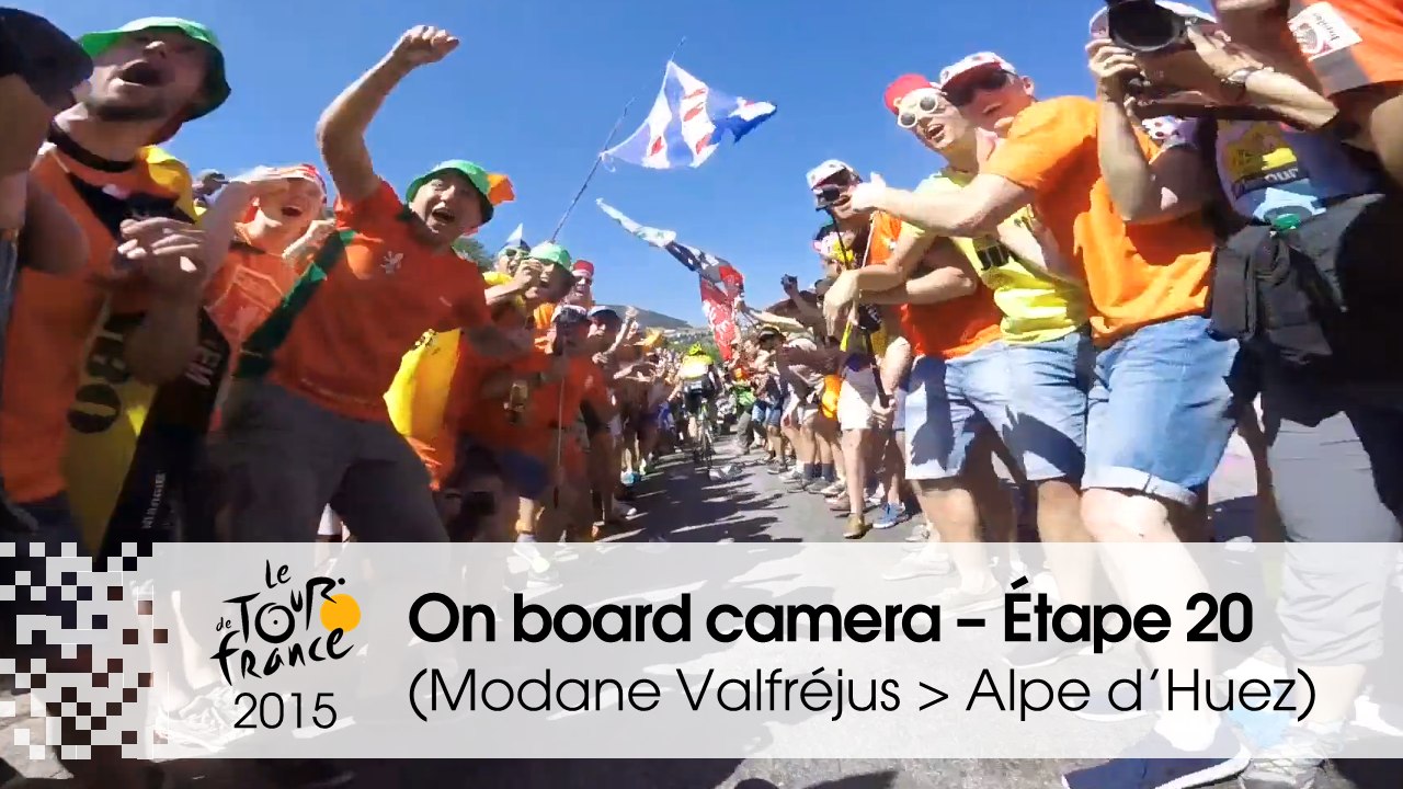 Caméra embarquée / On board camera - Stage 20 (Modane Valfréjus / Alpe d'Huez) - Tour de France 2015