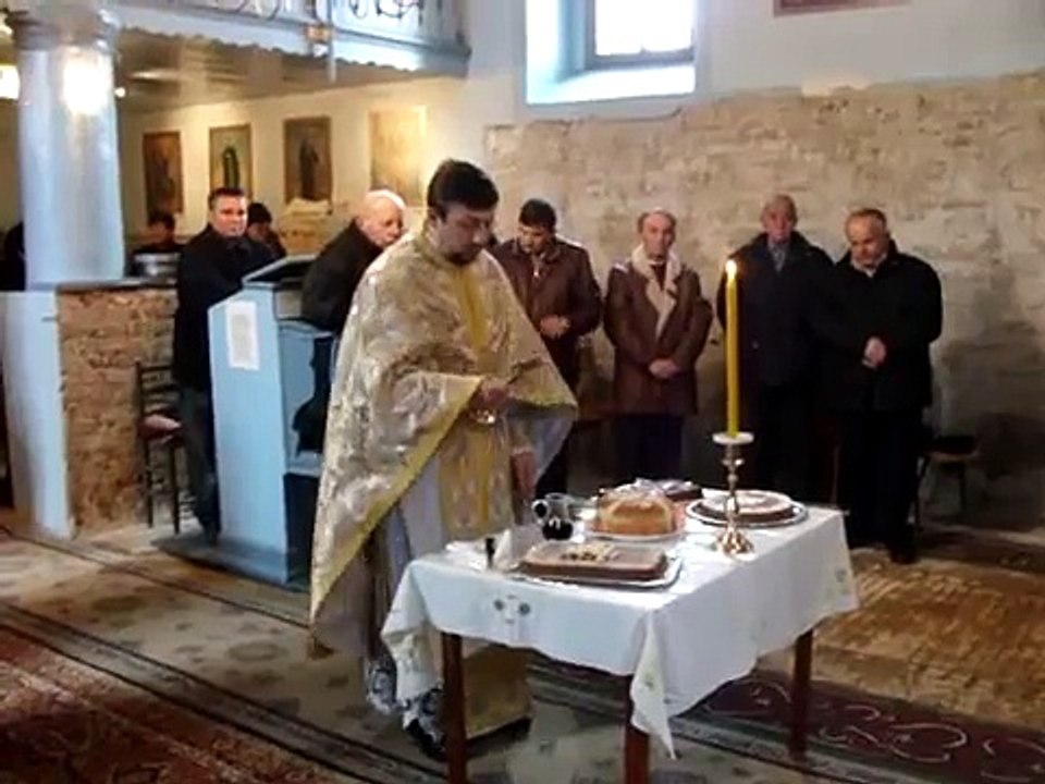 Proslava Sv. Nikole u Jagodnjaku - Osvećenje slavskog kolača i koljiva