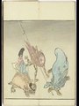 old japanese art posters traditional paitings hand arts old arts