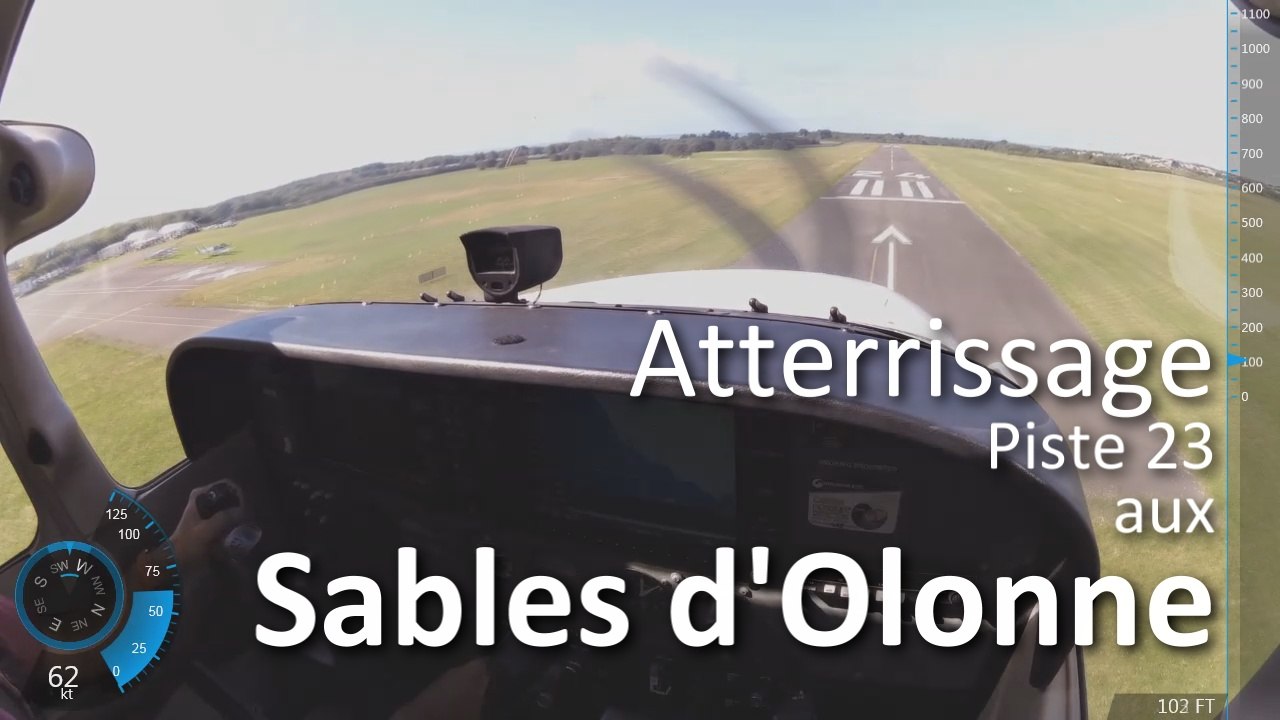 "Atterrissage" (hum...) aux Sables d'Olonne