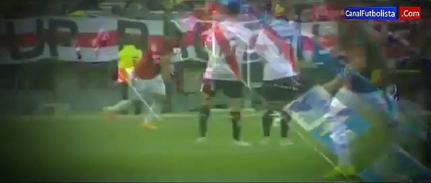 River Plate 3-1 Colon ~ [Primera Division] - 25.07.2015 - Todos los goles & Resumen
