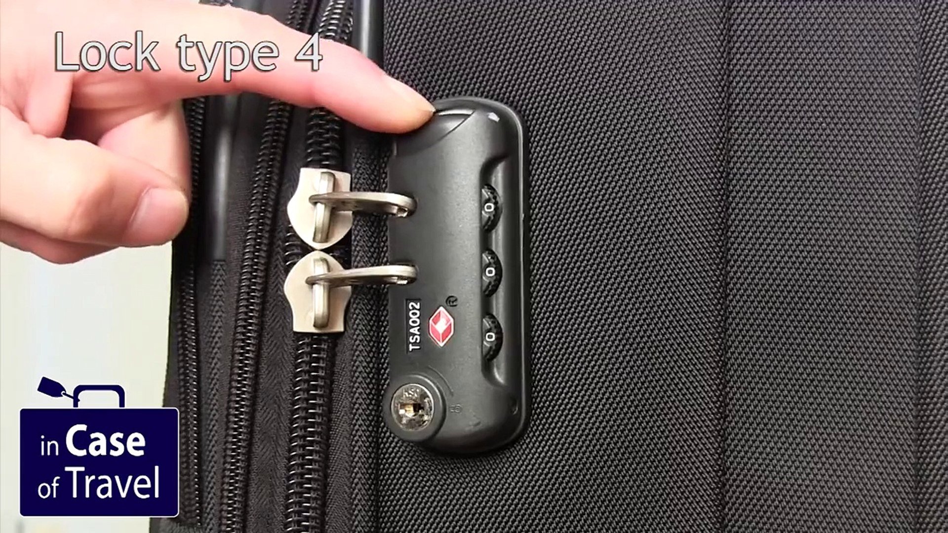 How to change the code on a Samsonite suitcase with zipper lock - video  Dailymotion