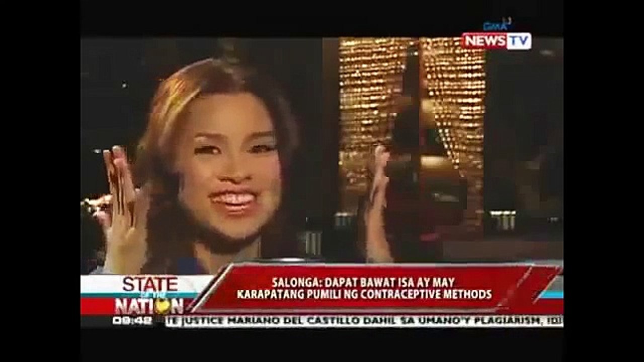 LEA SALONGA  Jokes about Manny Pacquiao stance about RH Bill