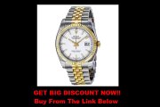 UNBOXING Rolex Datejust White Index Dial Jubilee Bracelet Fluted Bezel Two-tone Mens Watch 116233WSJ