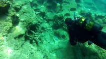 Kalkan Su alti temizligi dalis, Kalkan diving. Fatih Simsek