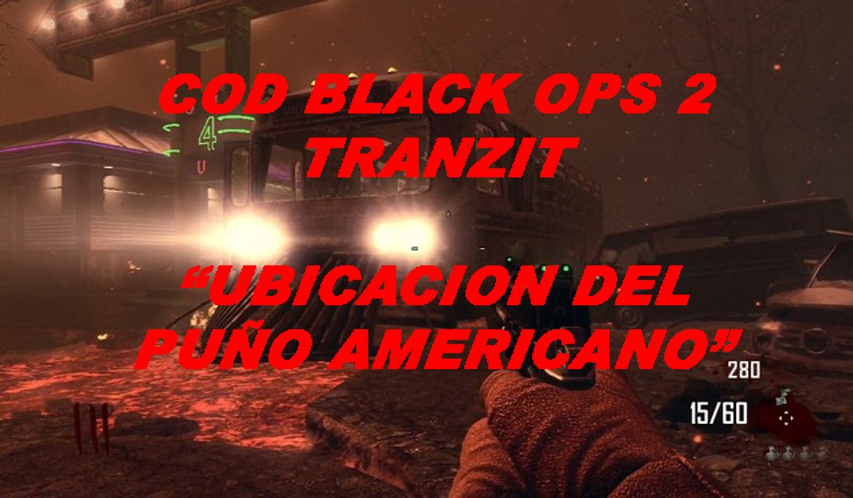 COD BLACK OPS 2 PUÑO AMERICANO