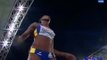 Colombian athlete Caterine Ibargüen wins bronze in the IAAF World Championships 09-01-11