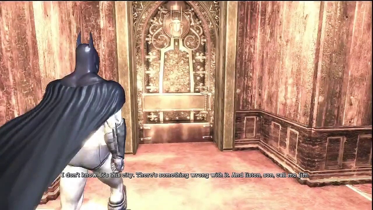 Batman Arkham Asylum Gameplay 16 - 2nd ScareCrow Boss Battle  - [HD]