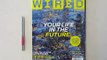 WIRED UNPLUGGED. How to make an envelop with wired magazine.
