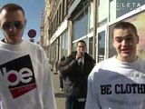 Ozols, Jera, Punkts uz I uzņem videoklipu Rīgas ielās