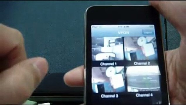 VPON iLiveview DVR remote monitoring software for iPhone / iPod Touch Demo Video