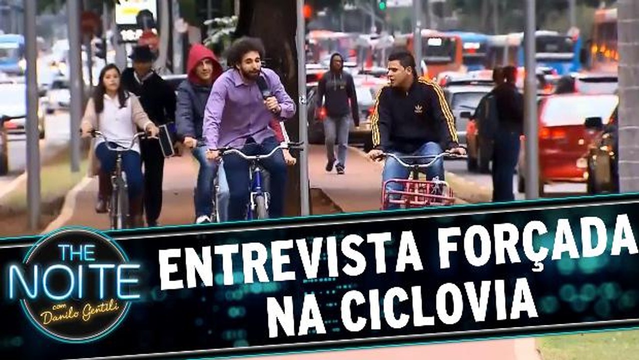 Entrevista Forçada na ciclovia