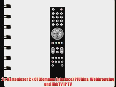 Xtrend ET-9500 HDTV-Satelliten-Hybrid-Receiver (HDMI PVR-Ready Twin-Tuner 2x SCART 3x USB)