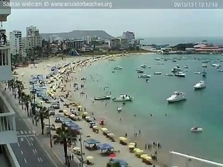 Playa Salinas Ecuador - El sábado por la tarde en temporada baja