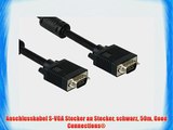 Anschlusskabel S-VGA Stecker an Stecker schwarz 50m Good Connections?