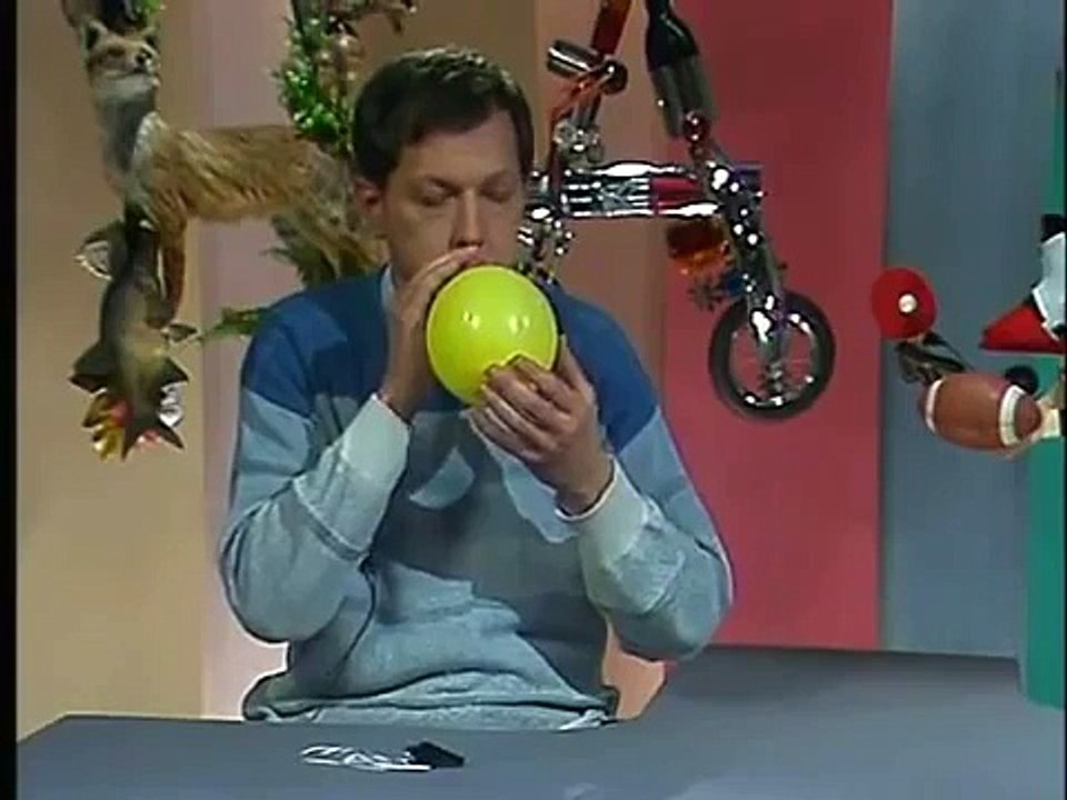 Bengt Alsterlind skojar till det med ballong i Hajk