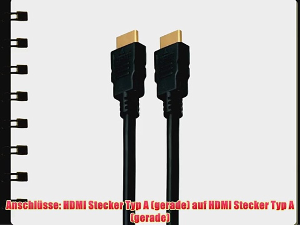 HDMI High Speed Kabel (male) Stecker-Stecker - 05 Meter - 6 St?ck