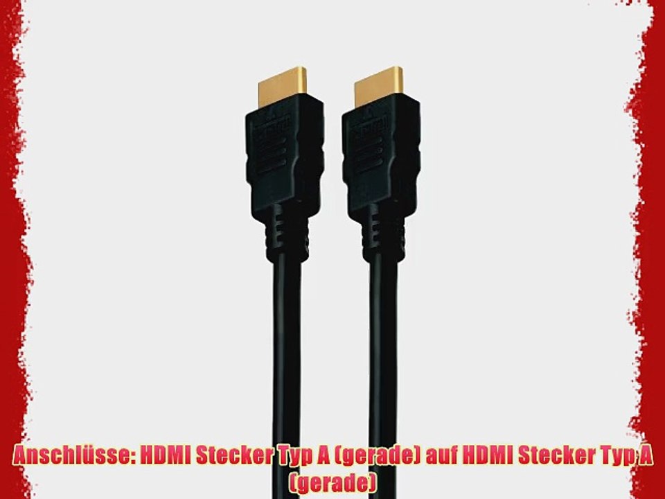 HDMI High Speed Kabel (male) Stecker-Stecker - 05 Meter - 7 St?ck