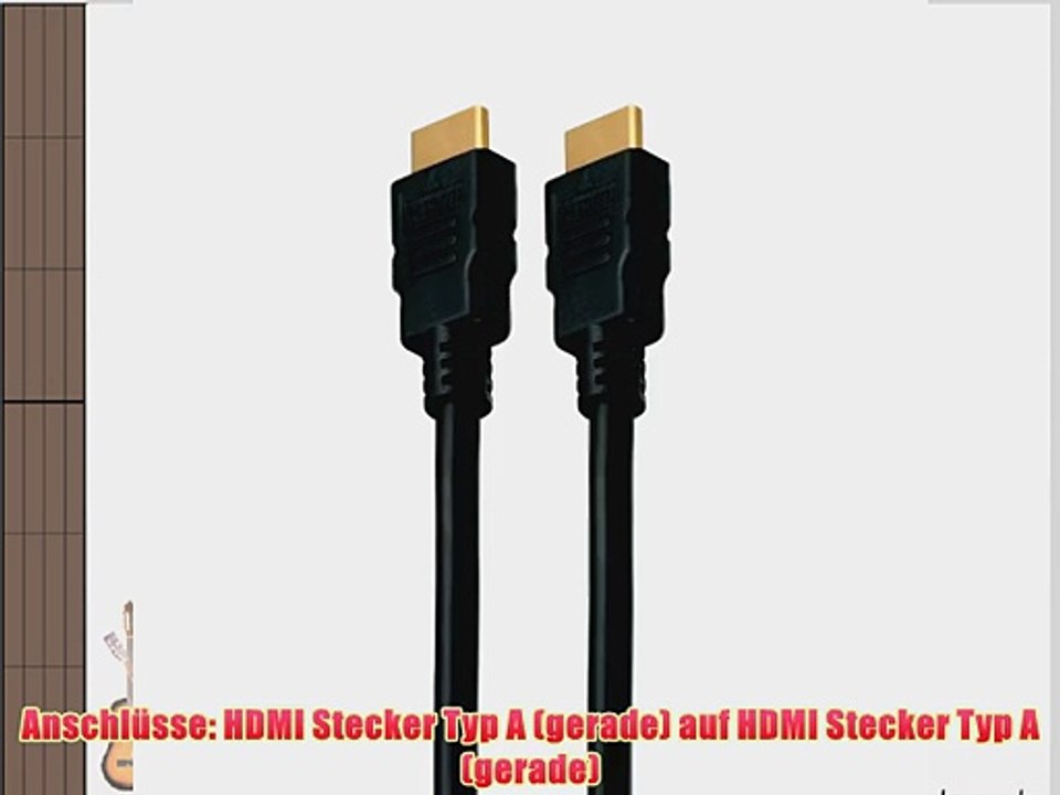 HDMI High Speed Kabel (male) Stecker-Stecker - 15 Meter - 4 St?ck