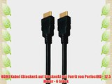 HDMI Kabel (SteckerA auf SteckerA) mit Ferrit von PerfectHD - 125 Meter - 6 St?ck