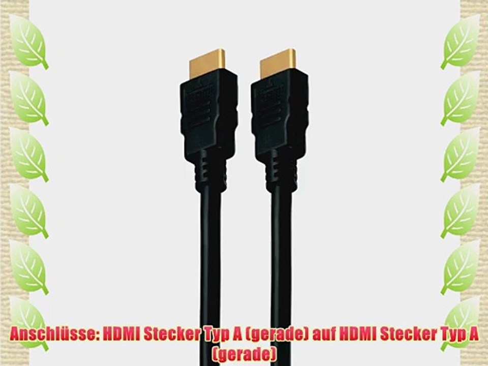 HDMI High Speed Kabel (male) Stecker-Stecker - 20 Meter - 3 St?ck