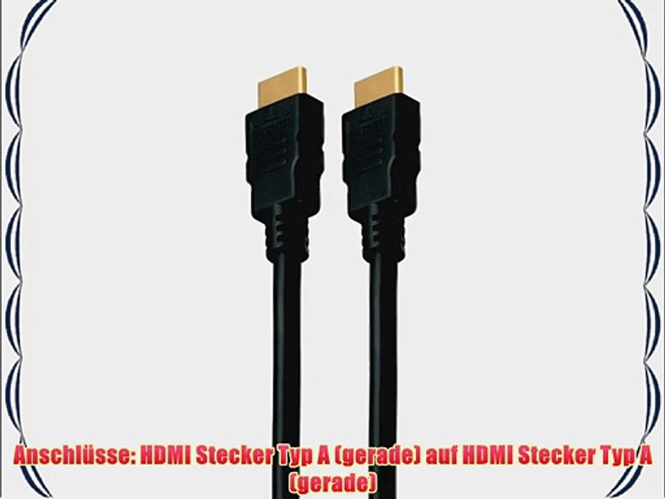 HDMI High Speed Kabel (male) Stecker-Stecker - 20 Meter - 4 St?ck