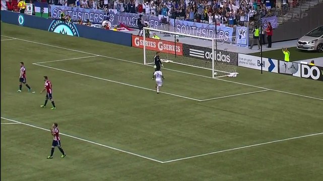 Gershon Koffie Long Range Goal - Vancouver Whitecaps vs Chivas USA - MLS 09-01-2013