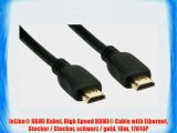 InLine? HDMI Kabel High Speed HDMI? Cable with Ethernet Stecker / Stecker schwarz / gold 10m