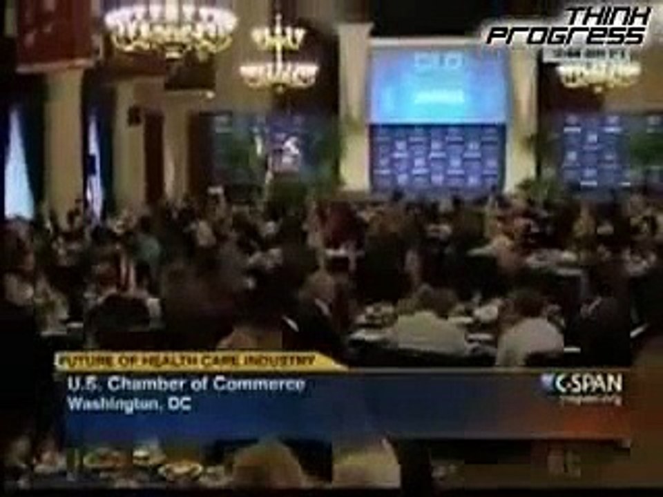 #OccupyDC Mic Checked Chamber of Commerce Blue Cross & Blue Shield Event #OccupyCSPAN Events