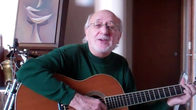 Peter of Peter, Paul and Mary Congratulates in Song - America's First Hospice