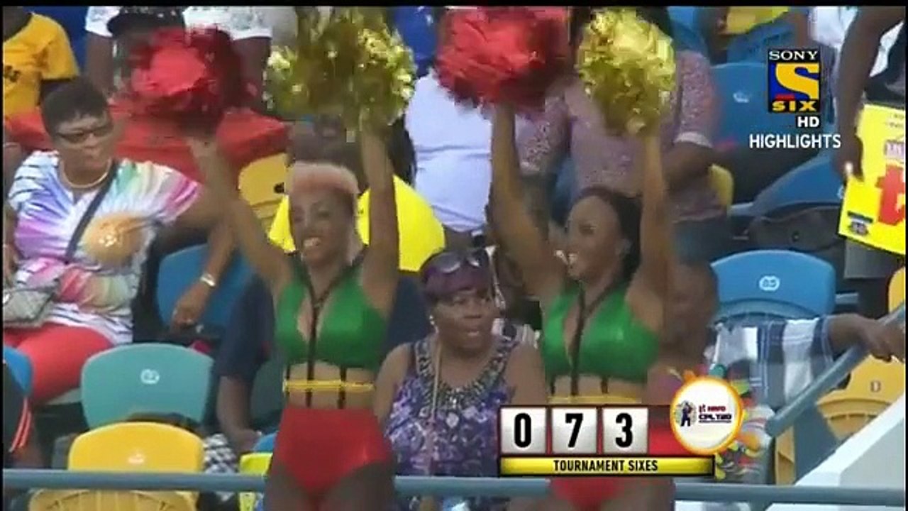 All Shahid Afridi sixes in CPL 2015  Complete Collection
