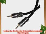 Ligawo ? PREMIUM FLEX 35mm Klinke Kabel Audiokabel Klinkenkabel Stereo 075m