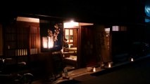 Traditional Japanese architecture Oumihatiman Night mode　旧商家建築（夜間）　近江八幡