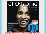 Clicktronic Casual High Speed HDMI Kabel mit Ethernet (4K Ultra HD 3D-TV ARC 2m)