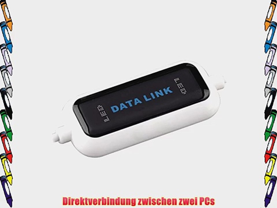 Salcar Datenkabel High-Speed USB 2.0 PC zu PC Linkkabel f?r Windows Betriebssysteme