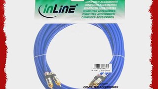 InLine Cinch Kabel 2x Cinch Stecker/Stecker 7m
