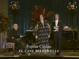 Montserrat Caballè & José Carreras - El Cant Dels Ocells