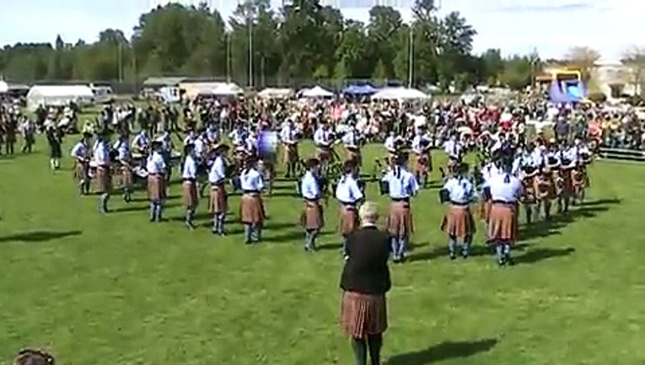 SFU Pipe Band Medley Comox 2010