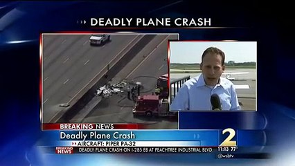 Atlanta Deadly Plane Crash on I-285 near Peachtree Industrial Boulevard, Georgia VIDEO-copypasteads.com