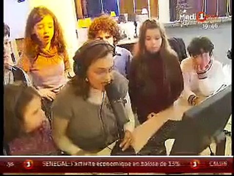 Medi1sat accueille des enfants dans le cadre de la journée mondiale des enfants dans les médias