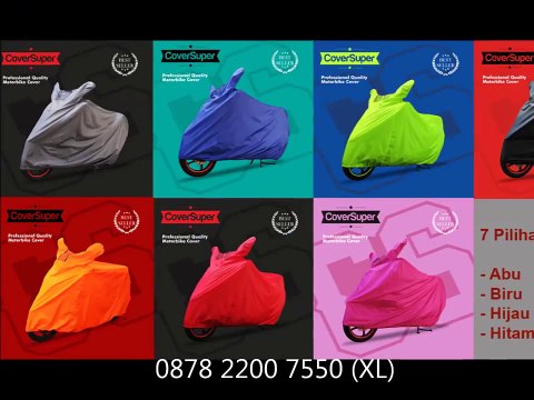 0878 2200 7550 (XL), Cover Sepeda Motor Yamaha