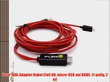 Pure? MHL Adapter Kabel (Full HD micro-USB auf HDMI 11-polig 2 m)