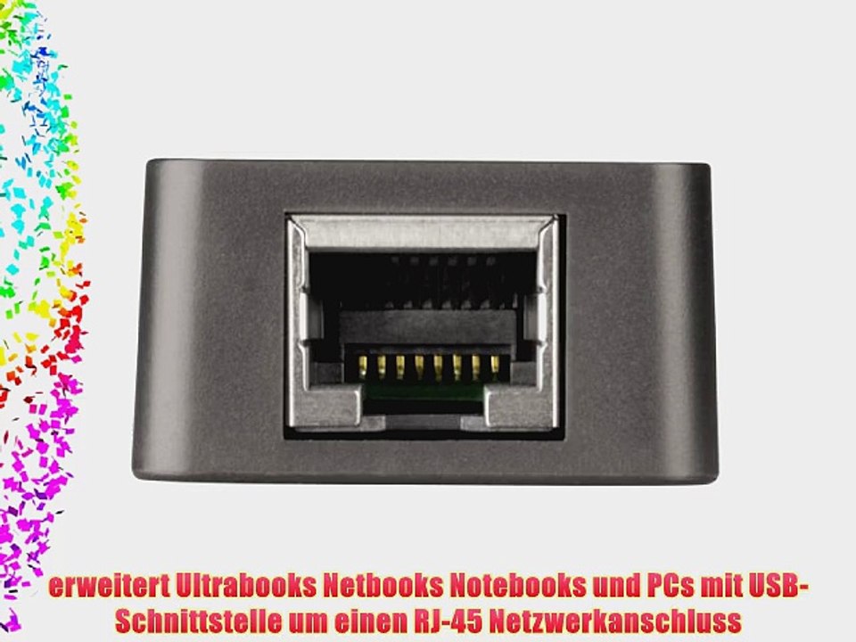 Hama USB-3.0 Gigabit-Ethernet-Adapter schwarz