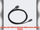 BlackBerry ACC-40486-201 HDMI Kabel (HDMI auf micro-HDMI) f?r Playbook