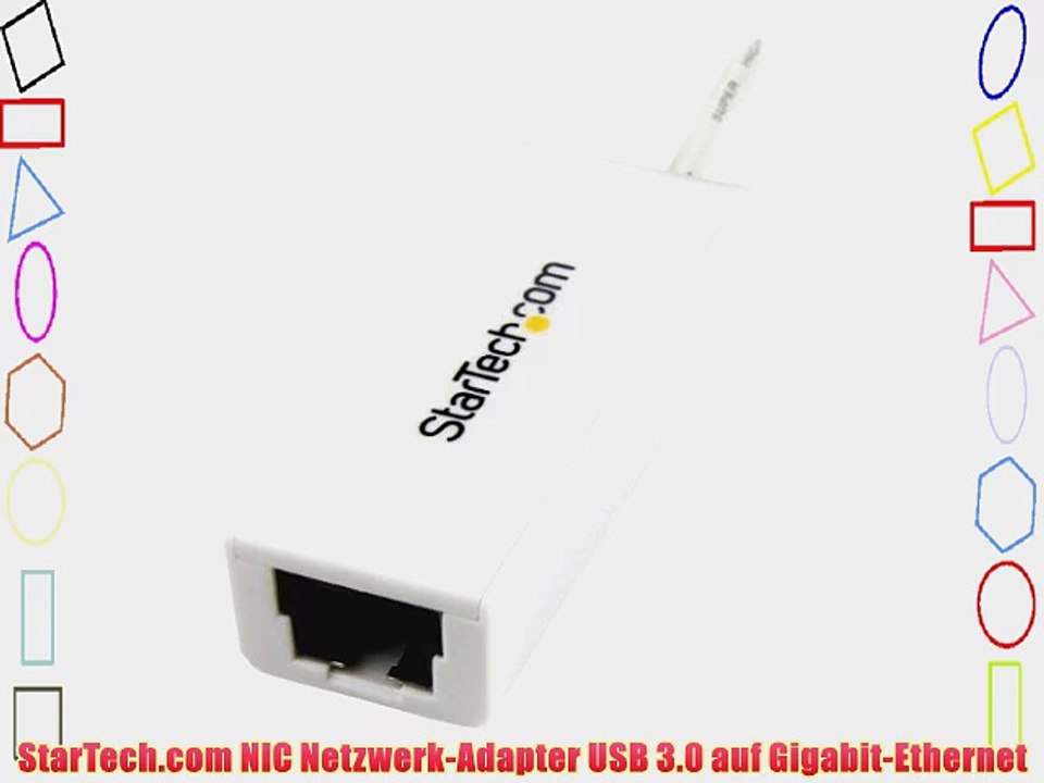StarTech.com NIC Netzwerk-Adapter USB 3.0 auf Gigabit-Ethernet